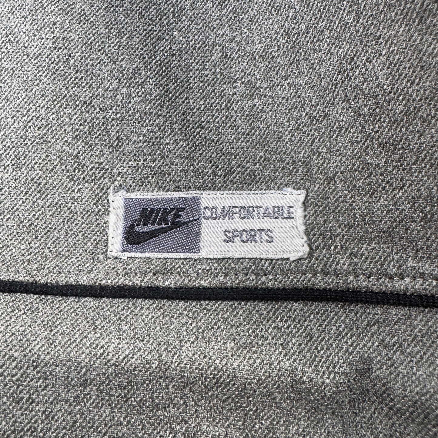 80s ナイキ NIKE トラックジャケット 青タグ グレー ビンテージ ja-u-2505-002