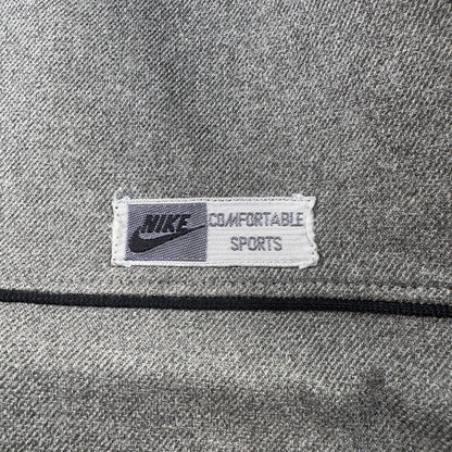 80s ナイキ NIKE トラックジャケット 青タグ グレー ビンテージ ja-u-2505-002