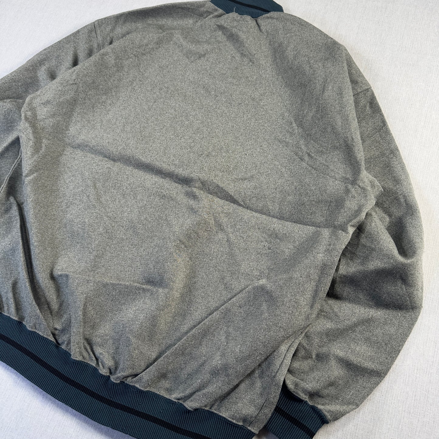 80s ナイキ NIKE トラックジャケット 青タグ グレー ビンテージ ja-u-2505-002