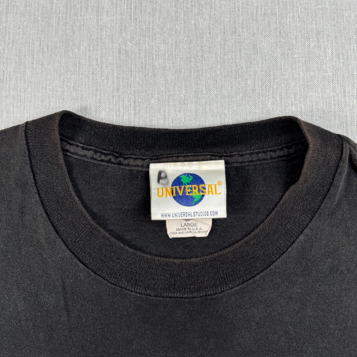 90s ジュラシックパーク THE RIDE 映画T Tシャツ Jurassic Park USA製 L 両面プリント m-x-2505-034