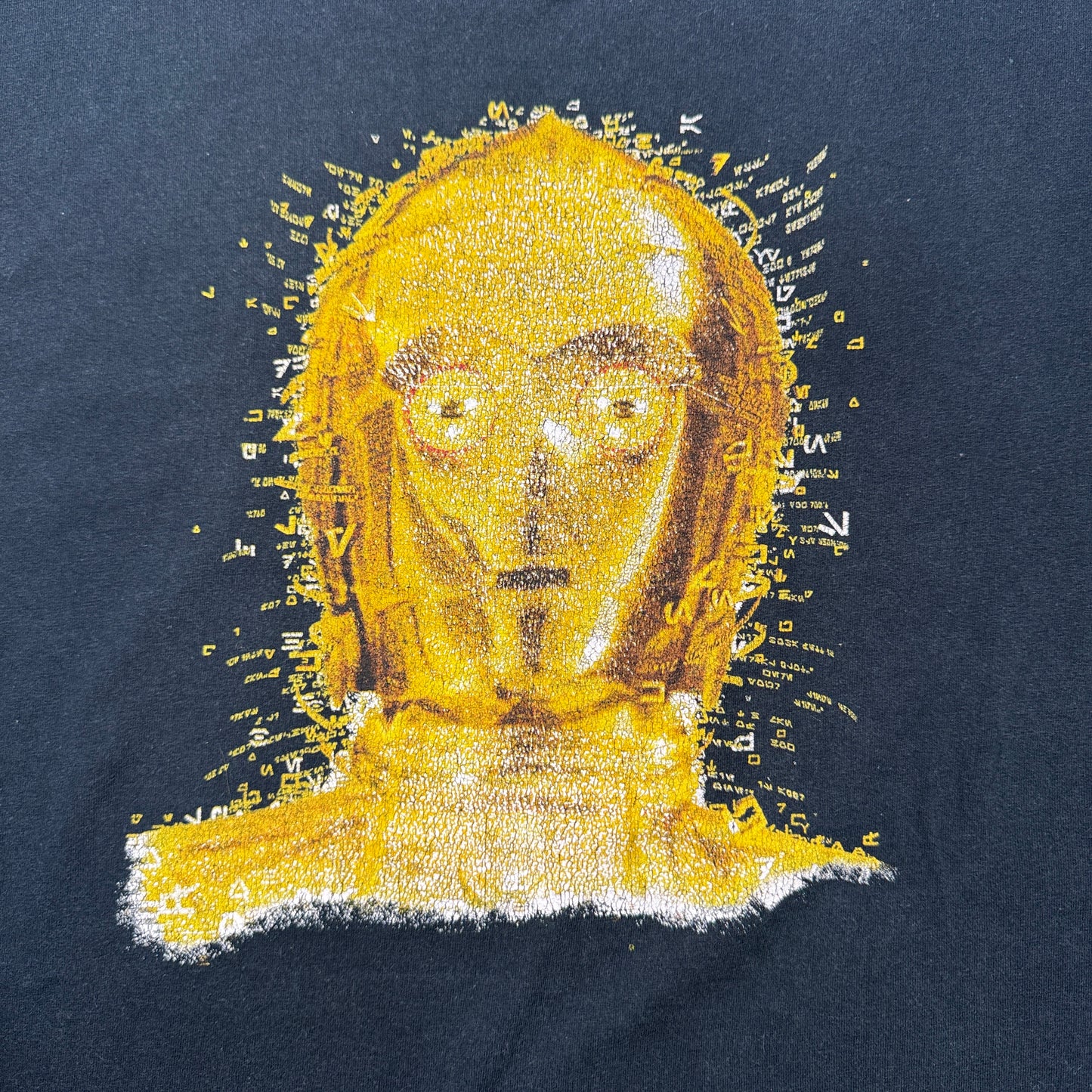 STAR WARS "C-3PO" ブラック XL d-u-2505-014