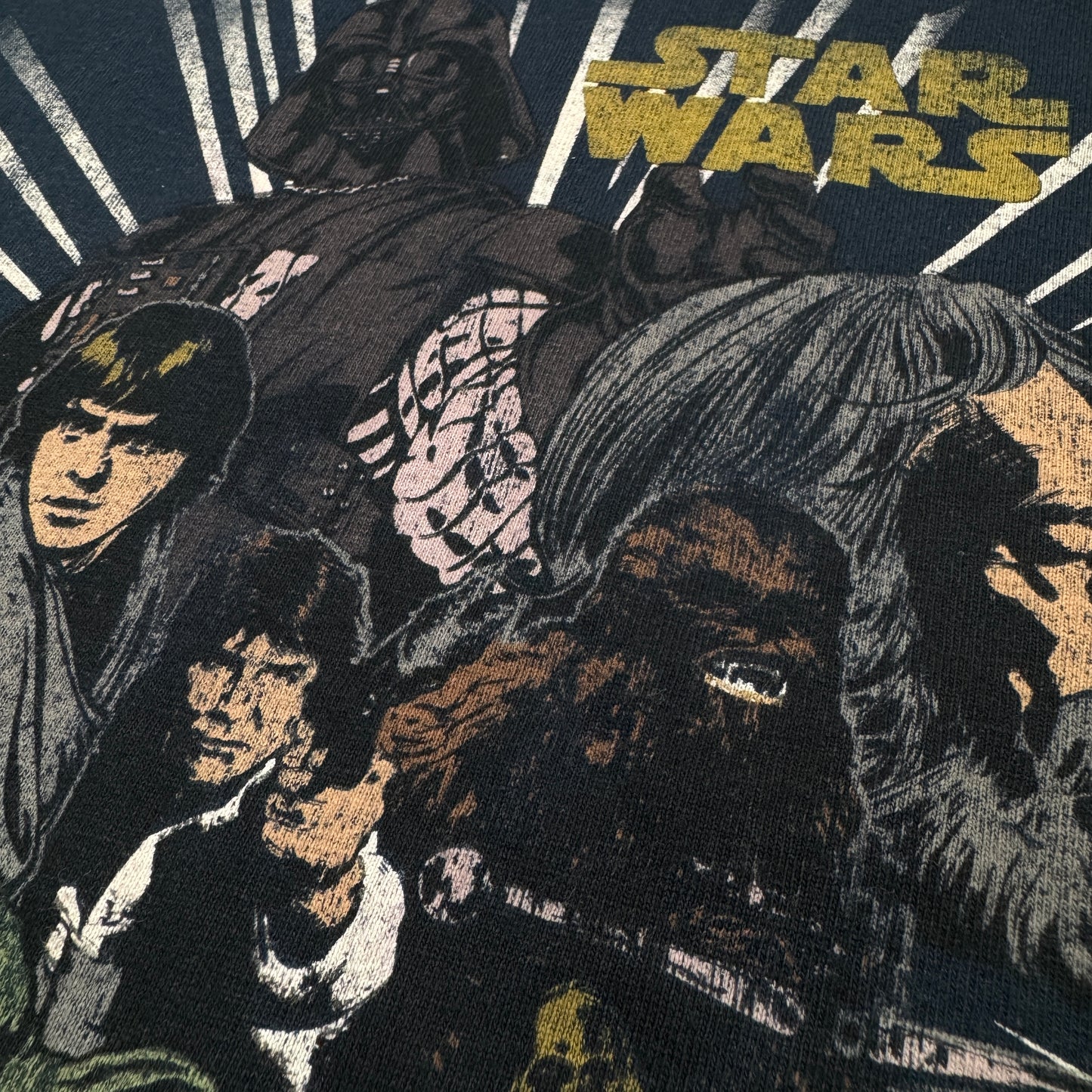 STAR WARS ネイビー 長袖 XL d-u-2505-026