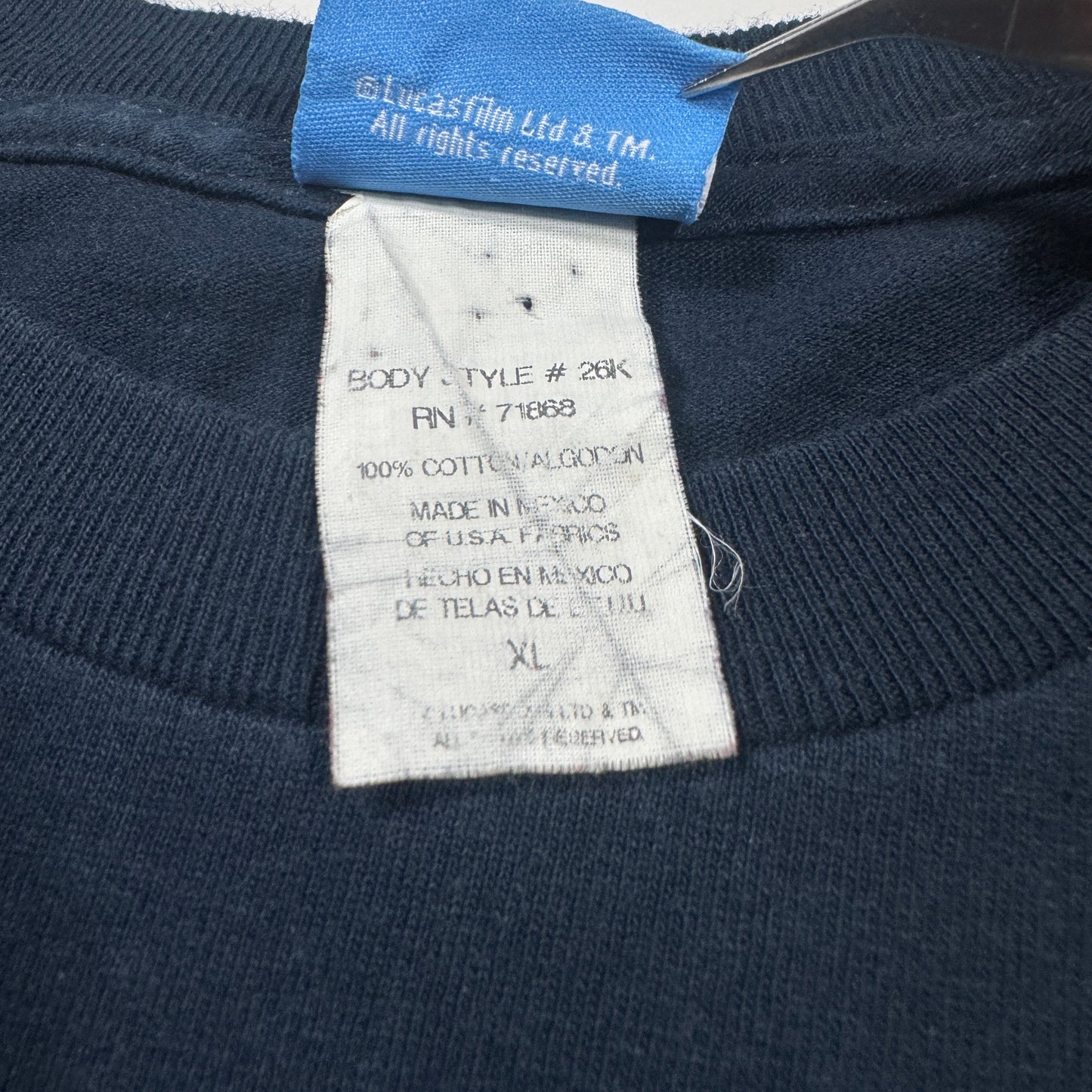 STAR WARS ネイビー 長袖 XL d-u-2505-026