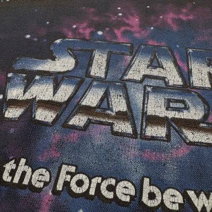 90s STAR WARS May The Force Be With You 1995 ブラック d-t-2505-002