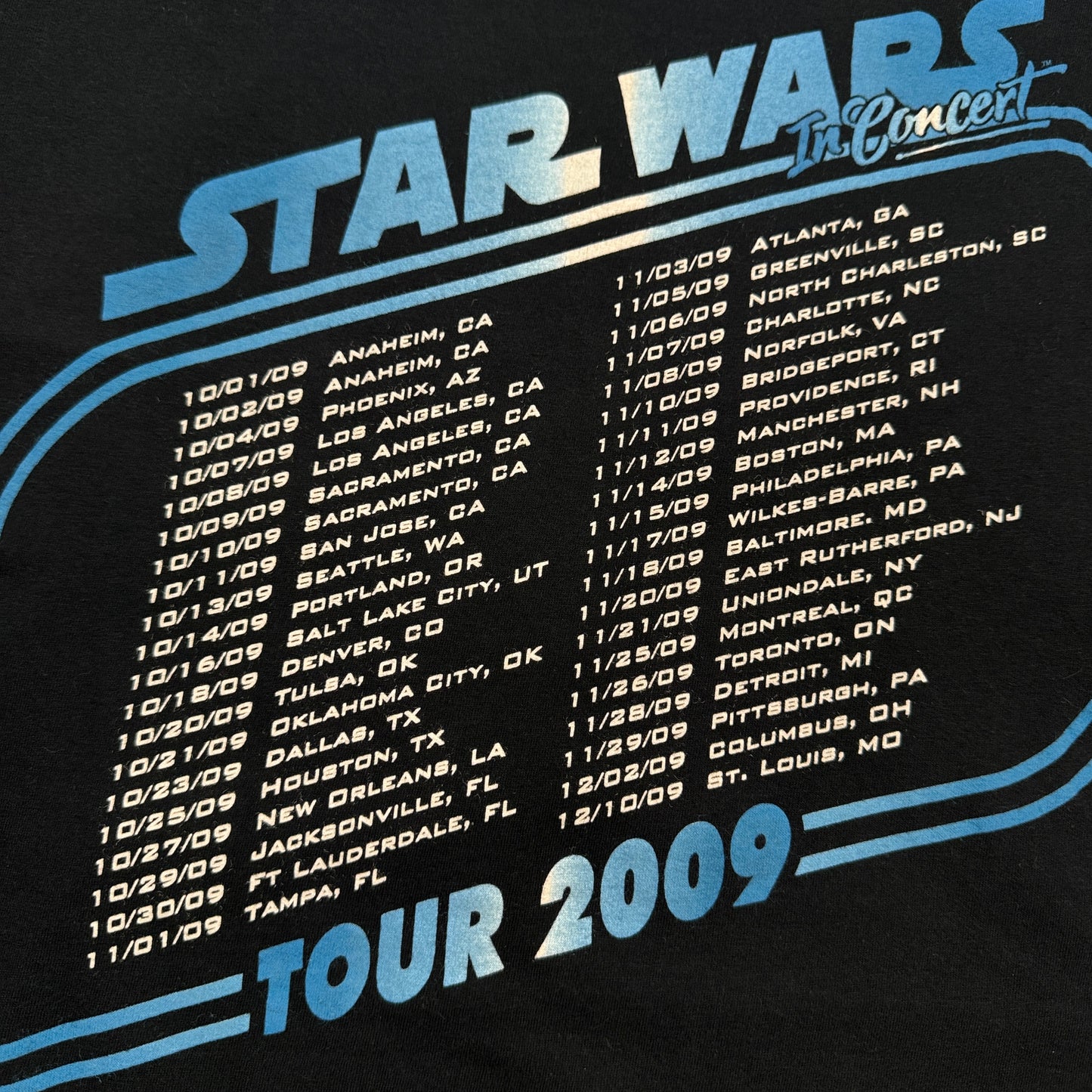 STAR WARS in concert ブラック M d-u-2505-016