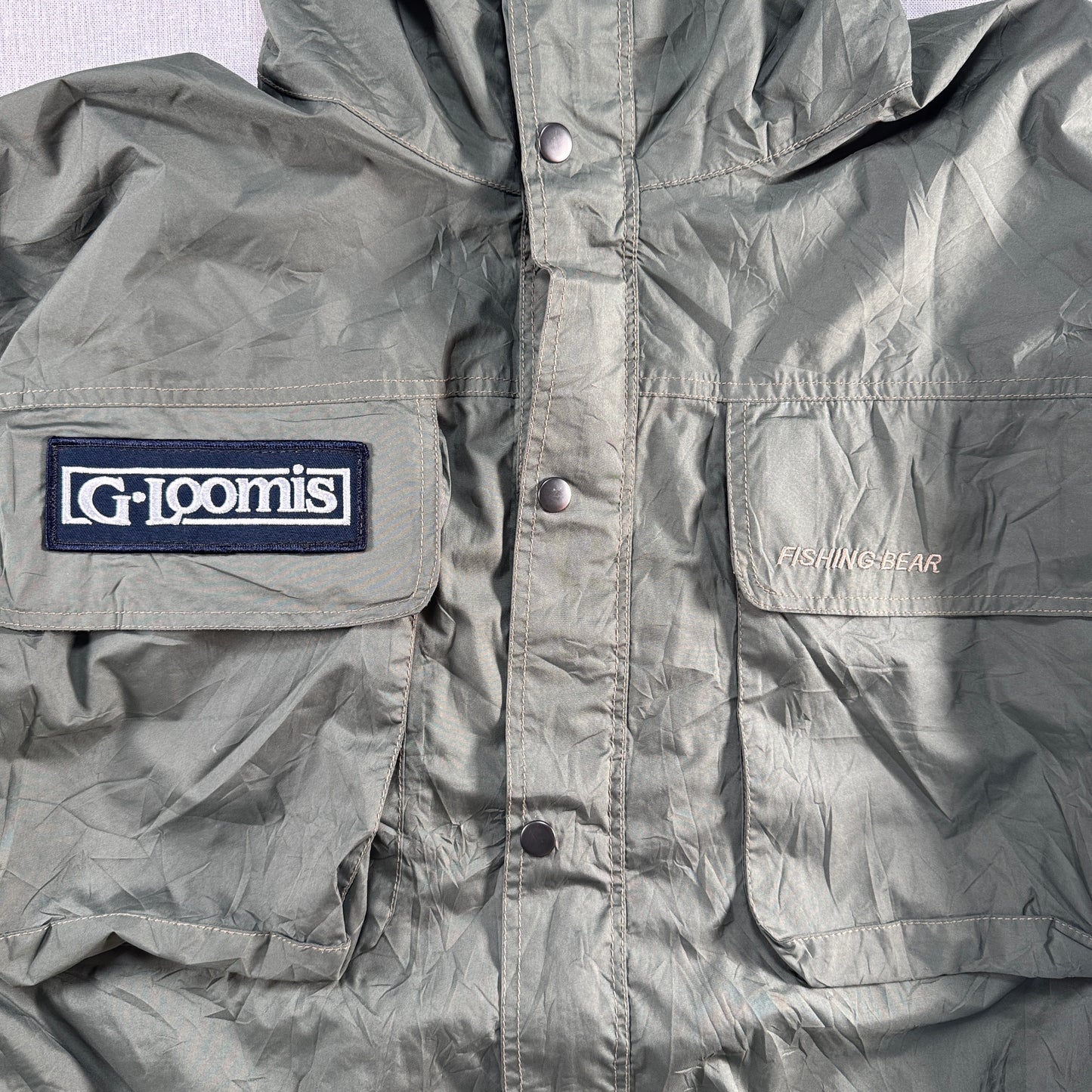G.Loomis フィッシングジャケット SST カーキ ja-2603-068