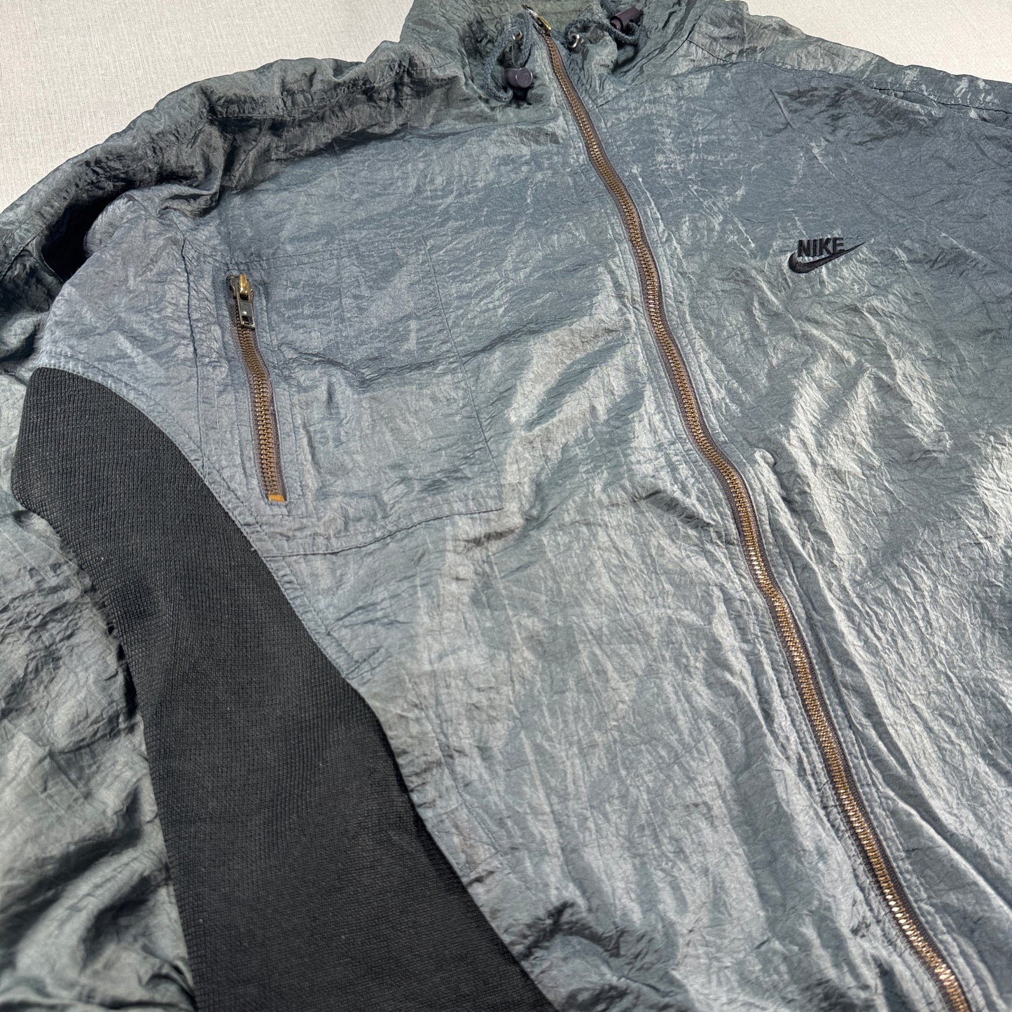 90s NIKE ナイキ ナイロンジャケット バスケットボール ja-2603-070