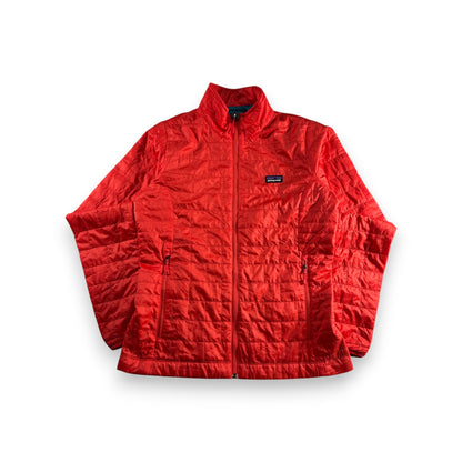 patagonia パタゴニア ナノパフジャケット 赤 M ライトダウン ja-2603-062
