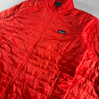patagonia パタゴニア ナノパフジャケット 赤 M ライトダウン ja-2603-062