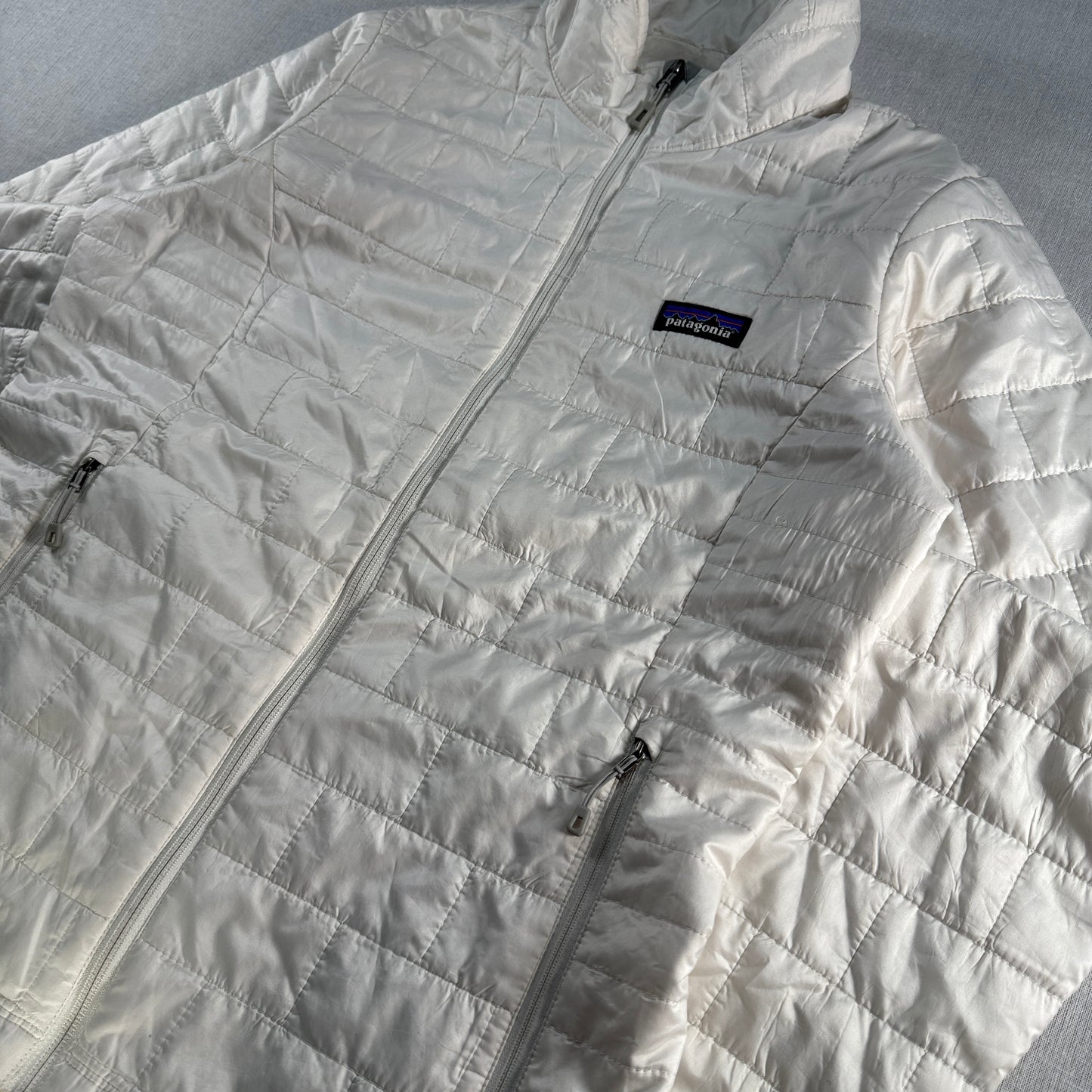 patagonia パタゴニア ナノパフジャケット ホワイト S ライトダウン ja-2603-061