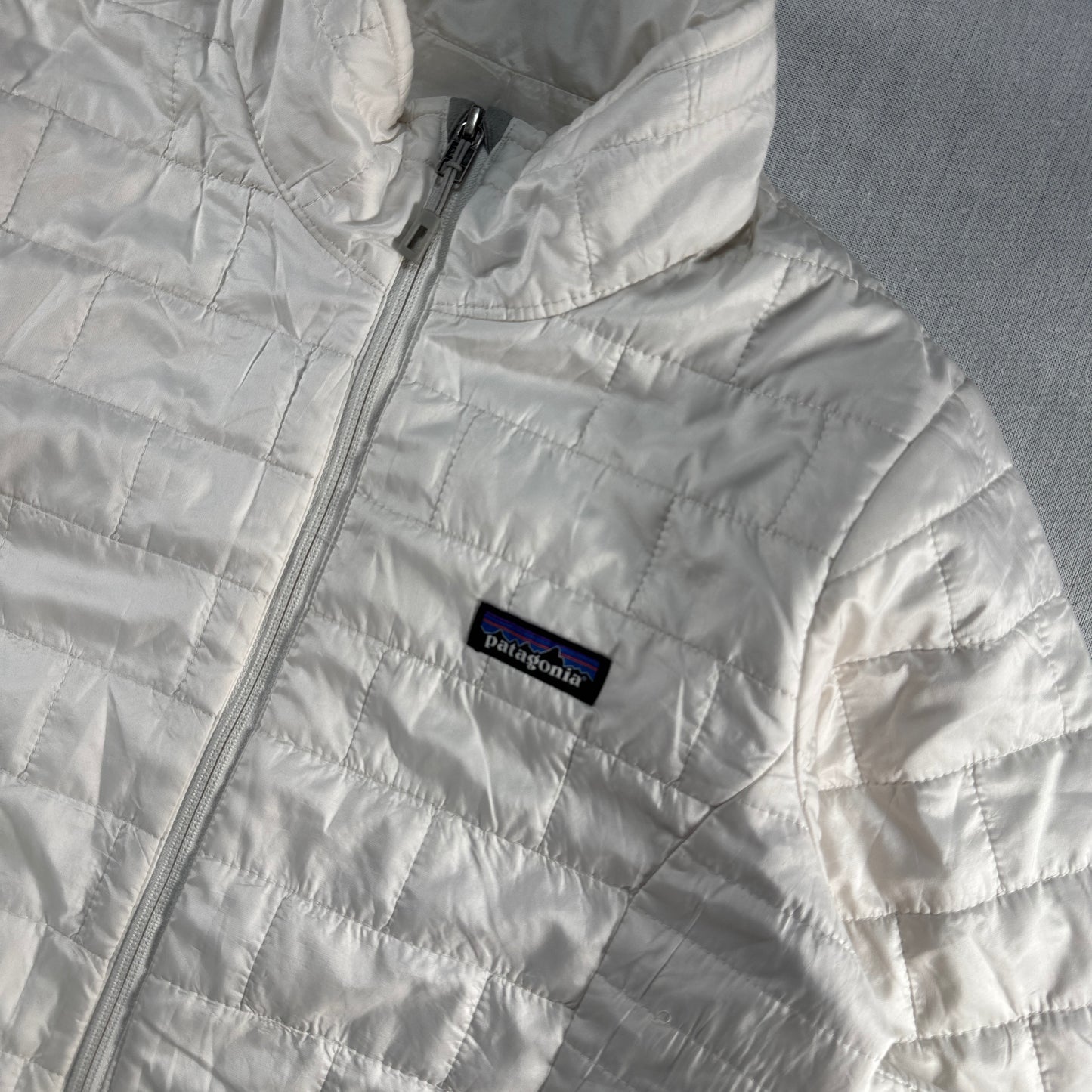 patagonia パタゴニア ナノパフジャケット ホワイト S ライトダウン ja-2603-061