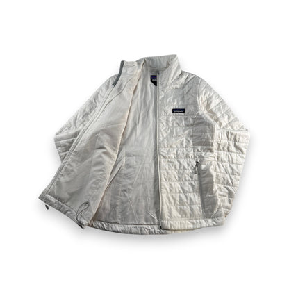 patagonia パタゴニア ナノパフジャケット ホワイト S ライトダウン ja-2603-061