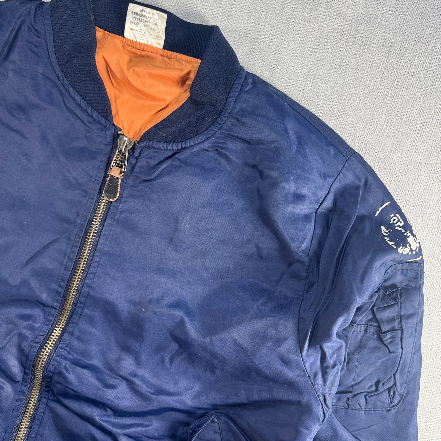 A BATHING APE MA1 シャーク ボンバージャケット 日本製 XL ja-2603-063