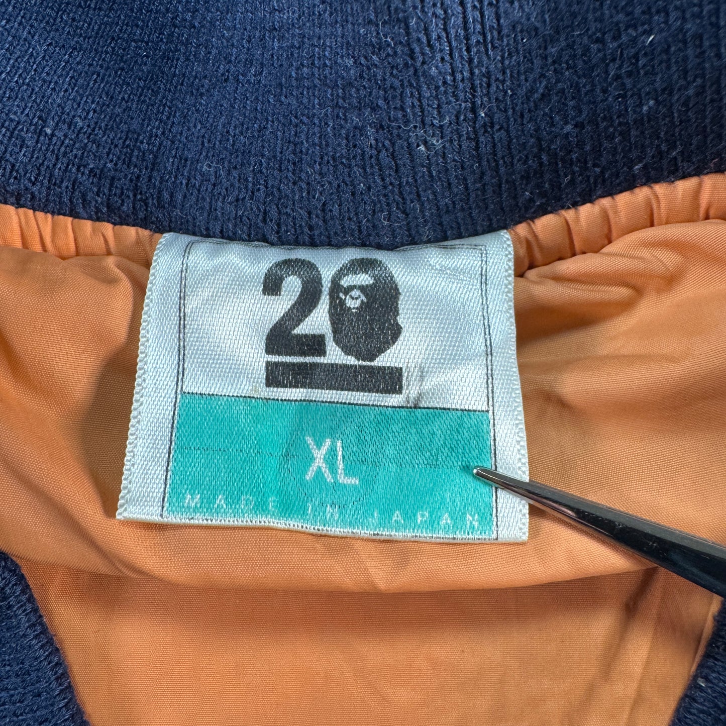 A BATHING APE MA1 シャーク ボンバージャケット 日本製 XL ja-2603-063