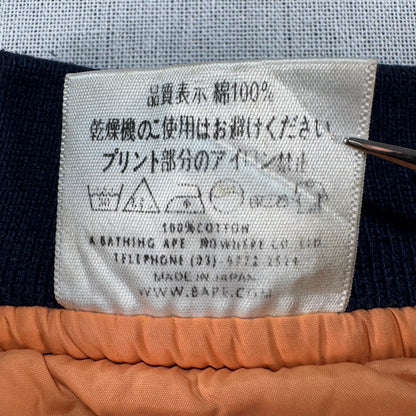 A BATHING APE MA1 シャーク ボンバージャケット 日本製 XL ja-2603-063