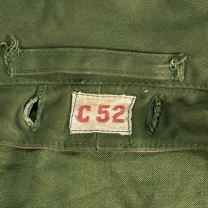 70s スウェーデン軍 M59 フィールドジャケット C52 ミリタリー コート ja-2603-054