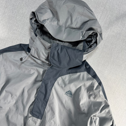 00s ナイキ NIKE ACG マウンテンパーカー グレー Y2K L ja-2603-043