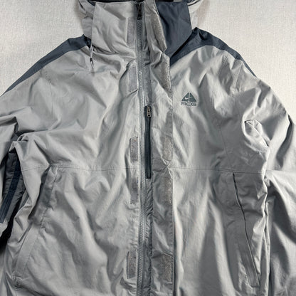 00s ナイキ NIKE ACG マウンテンパーカー グレー Y2K L ja-2603-043