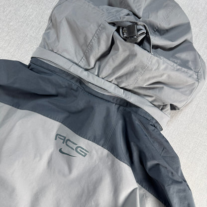 00s ナイキ NIKE ACG マウンテンパーカー グレー Y2K L ja-2603-043