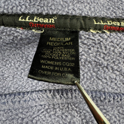 USA製 LL BEAN エルエルビーン フリース ジャケット パープル ja-2603-039