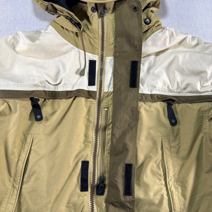 90s Nike ナイキ ACG テック ナイロンジャケット ベージュ L ja-2603-033