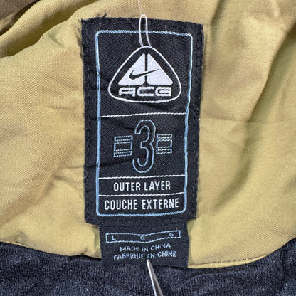 90s Nike ナイキ ACG テック ナイロンジャケット ベージュ L ja-2603-033