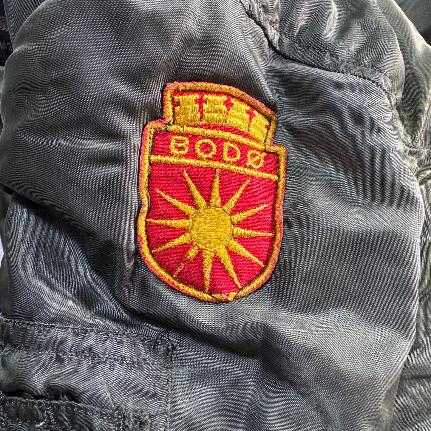 60s アルファ MA-1 米軍実物 scovillジッパー ビンテージ ja-2603-003