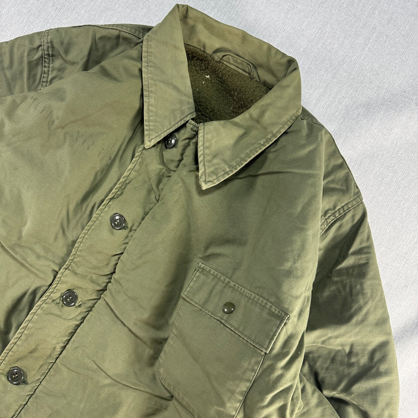 60s 70s US NAVY A-2 デッキジャケット A2 scovill ja-2603-022