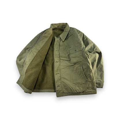 60s 70s US NAVY A-2 デッキジャケット A2 scovill ja-2603-022