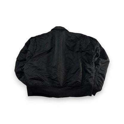 90s schott ショット CWU-R フライトジャケット ビンテージ 黒 ja-2603-021