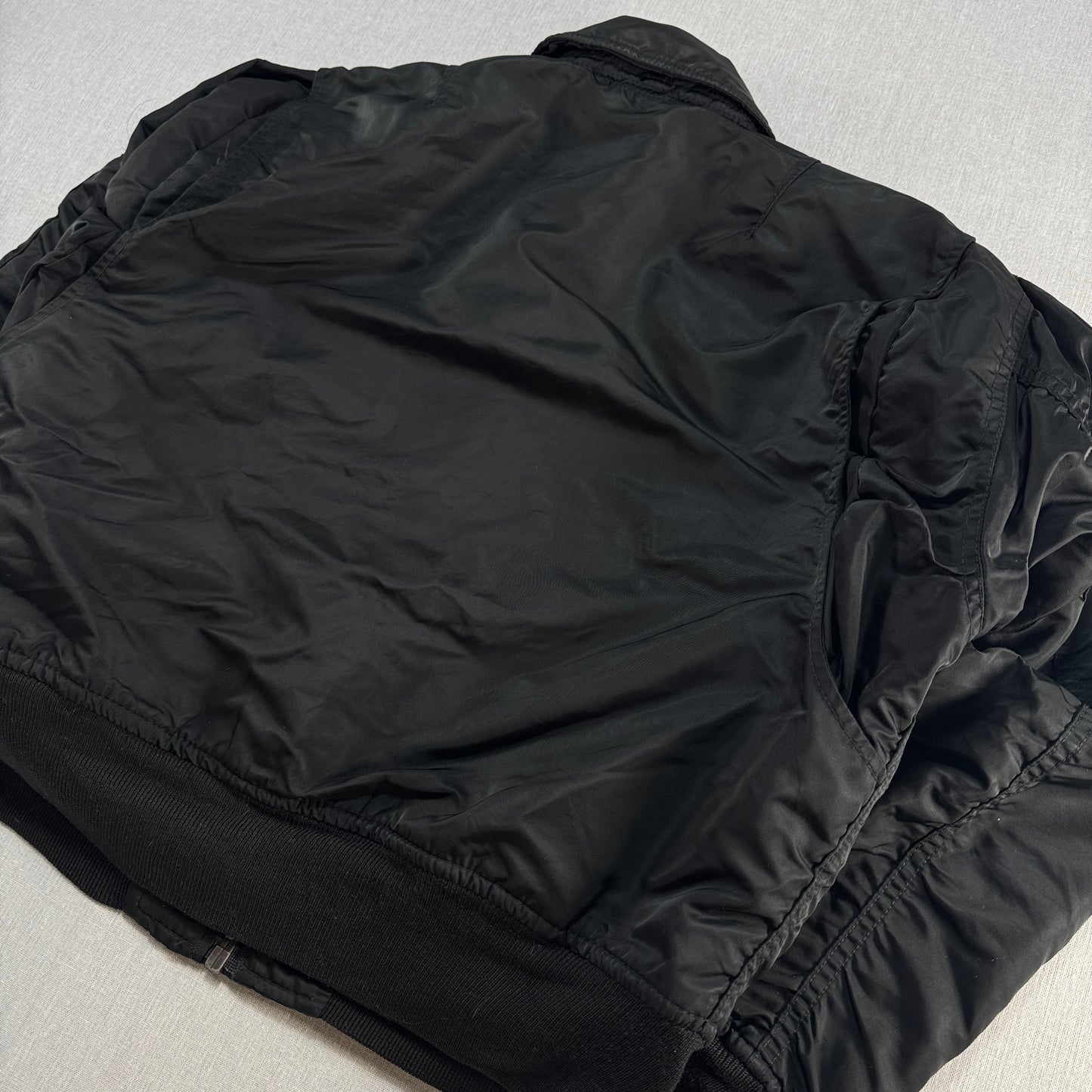 90s schott ショット CWU-R フライトジャケット ビンテージ 黒 ja-2603-021
