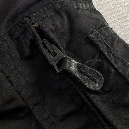 90s schott ショット CWU-R フライトジャケット ビンテージ 黒 ja-2603-021