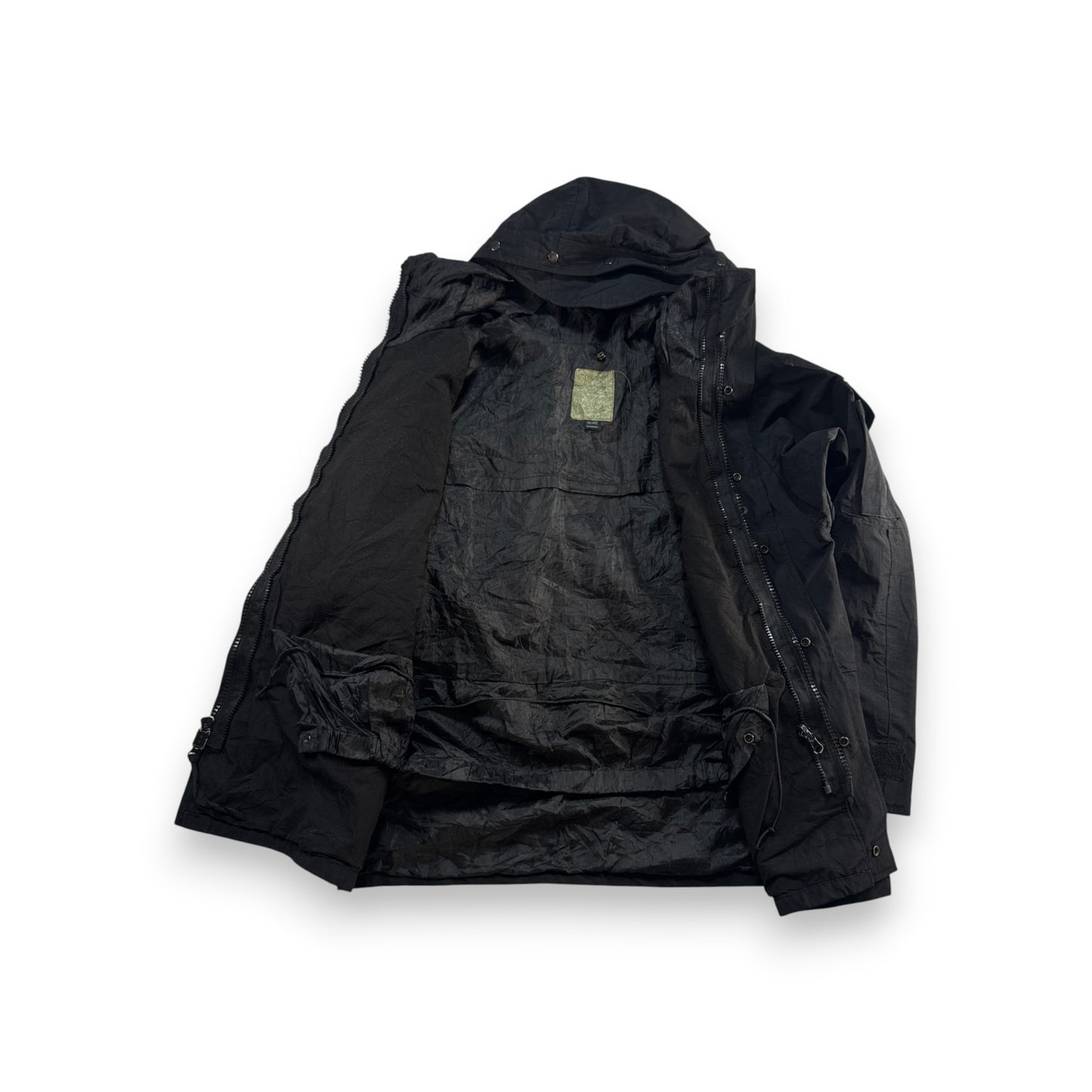 ECWCS Tru-Spec GEN2 民生品 ブラック コールドウェザーパーカー XL ja-2603-008