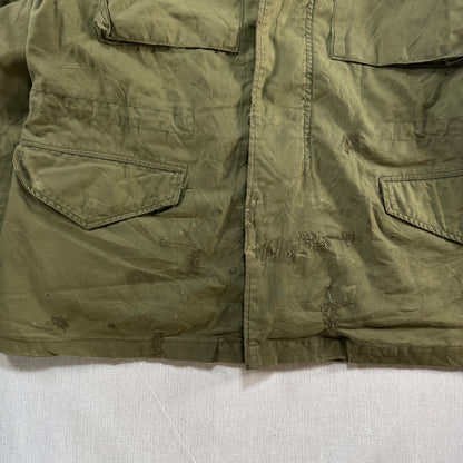 70s 80s US ARMY M65 フィールドジャケット 3rd オリーブ ja-2603-017