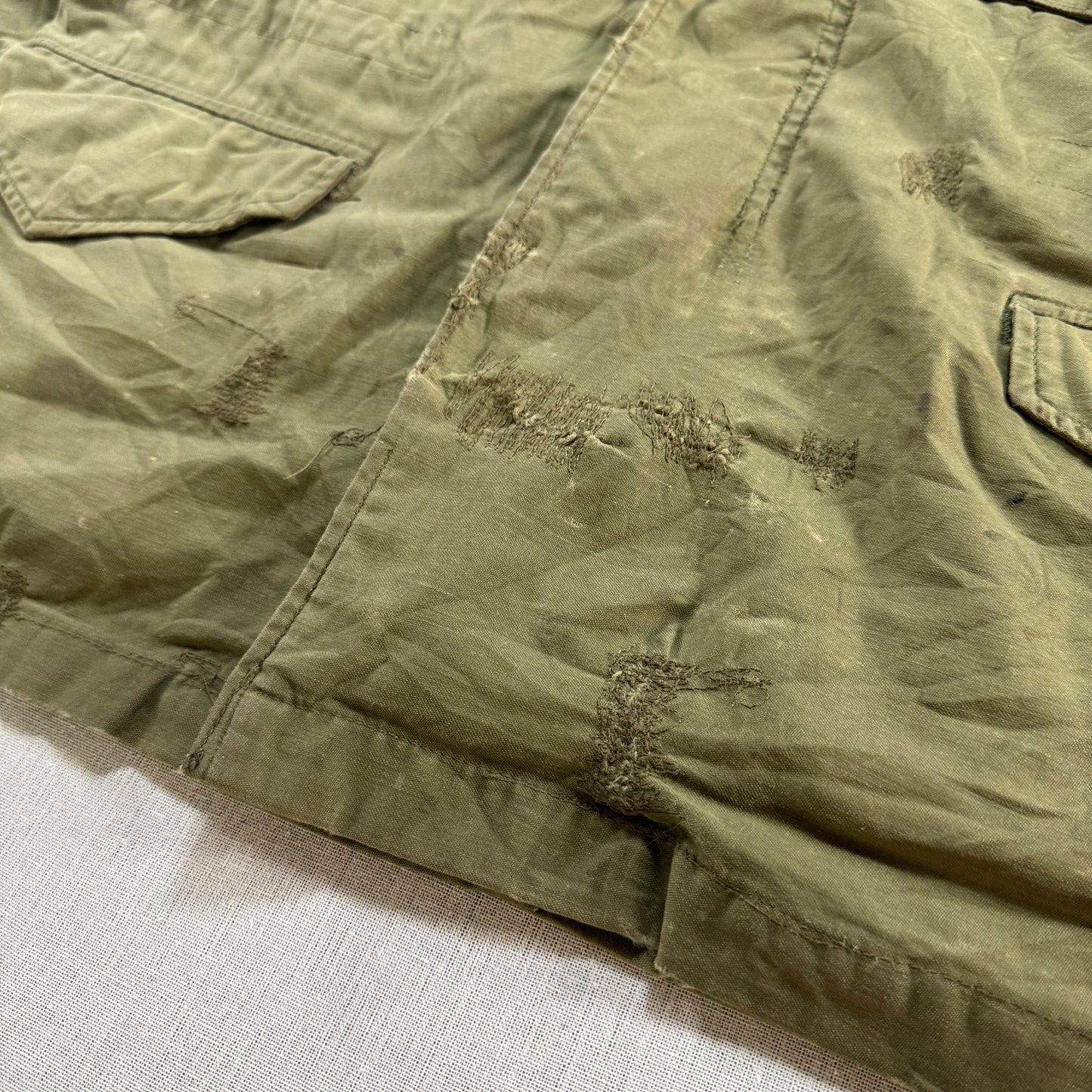 70s 80s US ARMY M65 フィールドジャケット 3rd オリーブ ja-2603-017