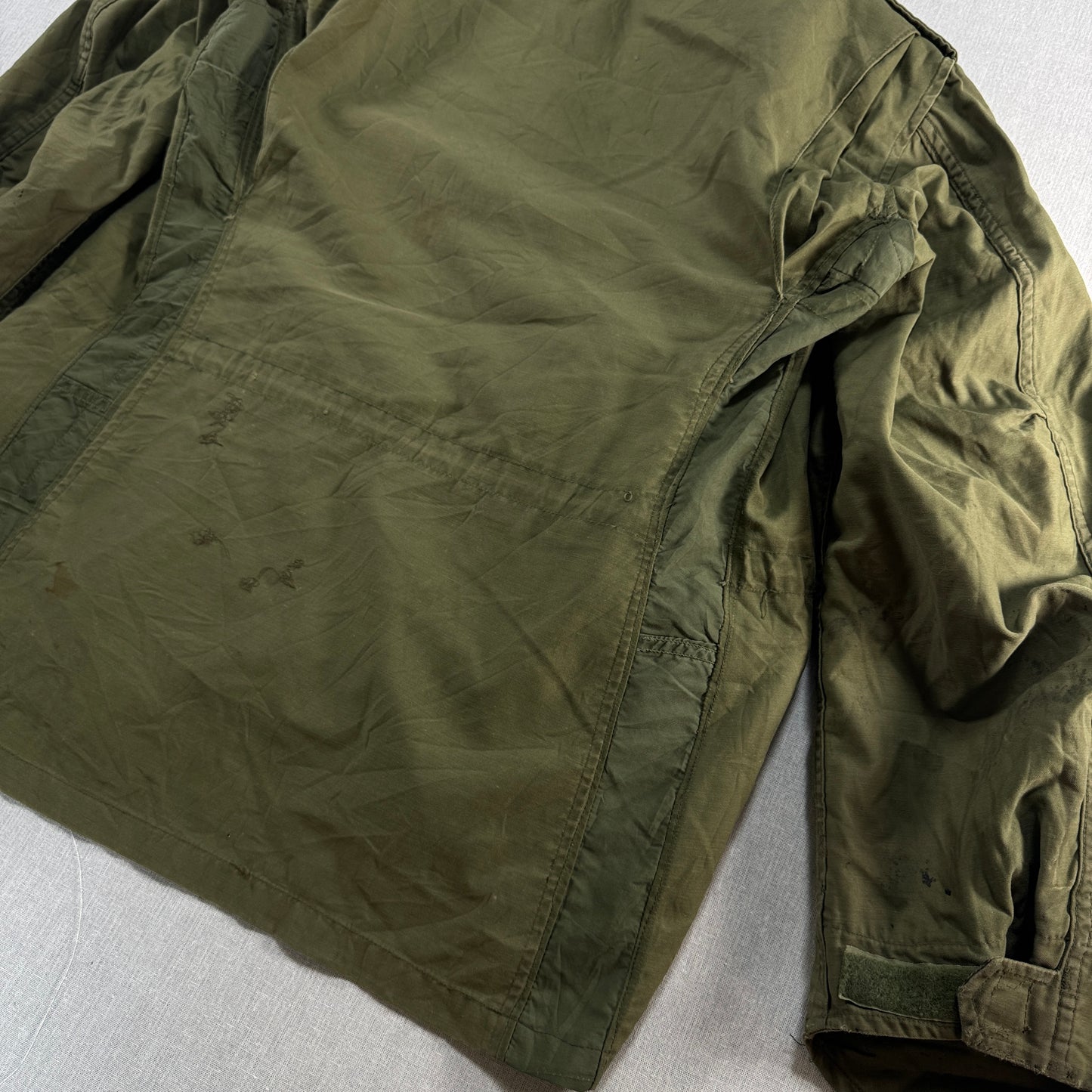 70s 80s US ARMY M65 フィールドジャケット 3rd オリーブ ja-2603-017