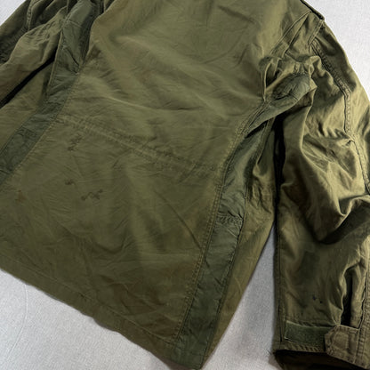 70s 80s US ARMY M65 フィールドジャケット 3rd オリーブ ja-2603-017