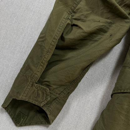 70s 80s US ARMY M65 フィールドジャケット 3rd オリーブ ja-2603-017