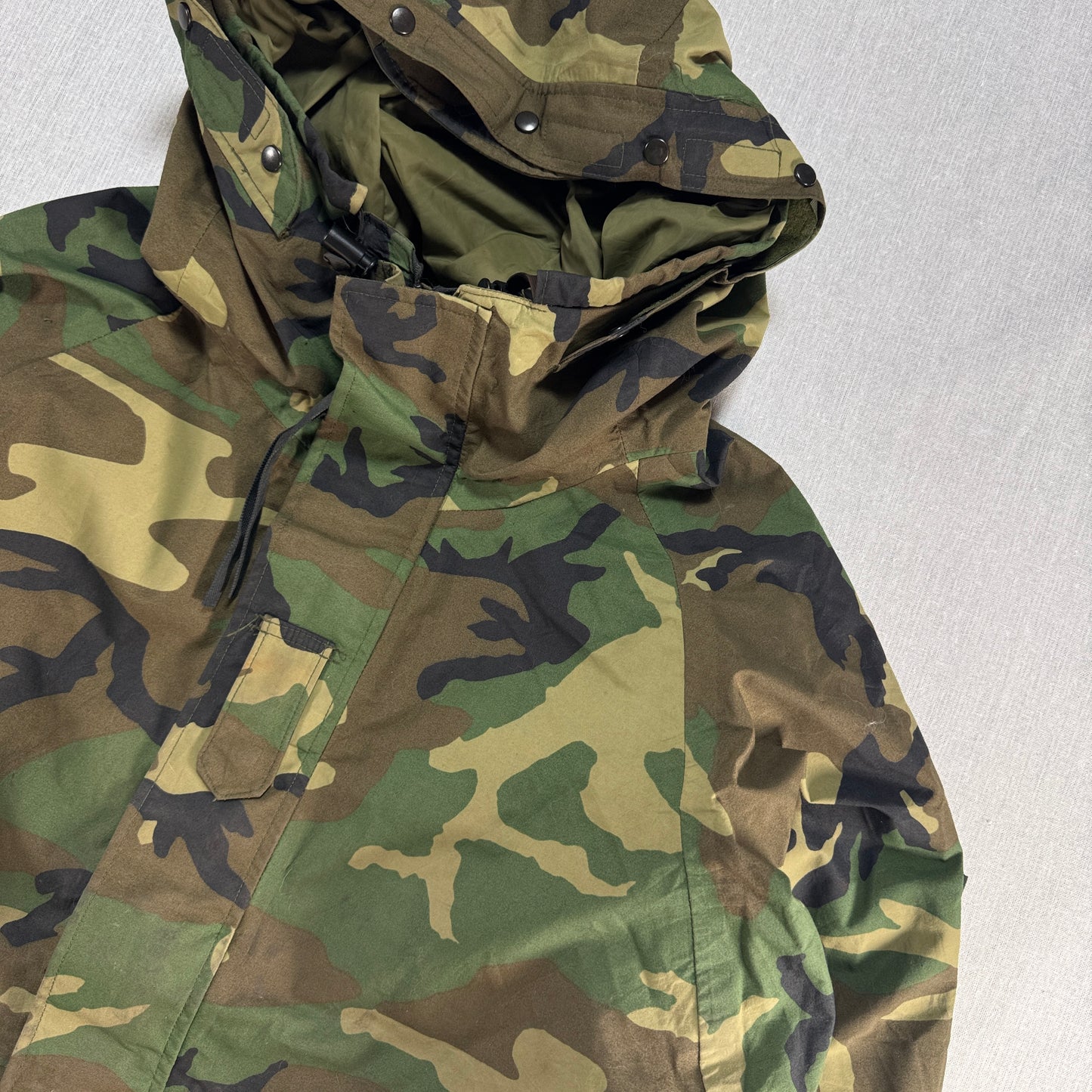us army ECWCS GEN1 ゴアテックス パーカー ウッドランドカモ ja-2603-016