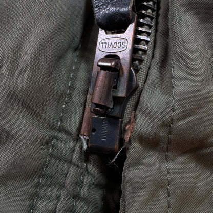 70s 米軍実物 N-3B 米軍実物 ミリタリージャケット L 72年製 USA ja-2603-015