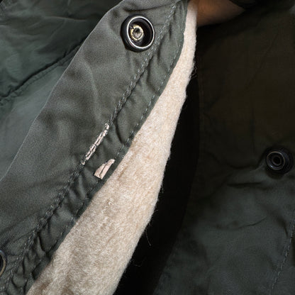 70s 米軍実物 N-3B 米軍実物 ミリタリージャケット L 72年製 USA ja-2603-015