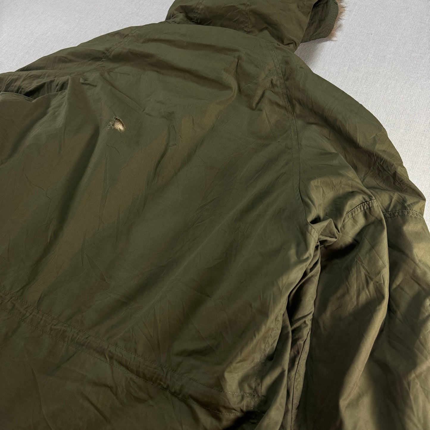 70s 米軍実物 N-3B 米軍実物 ミリタリージャケット L 72年製 USA ja-2603-015