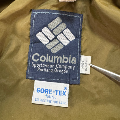 80s コロンビア カモ柄 迷彩 ゴアテックス ダックハンター ジャケット ja-2603-011