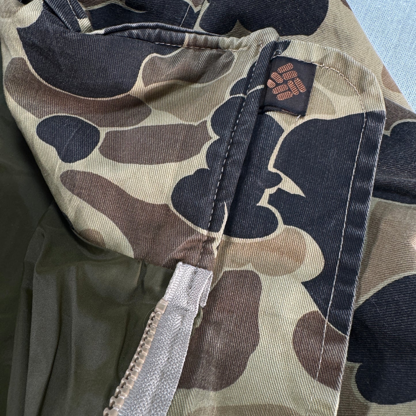 80s コロンビア カモ柄 迷彩 ゴアテックス ダックハンター ジャケット ja-2603-011