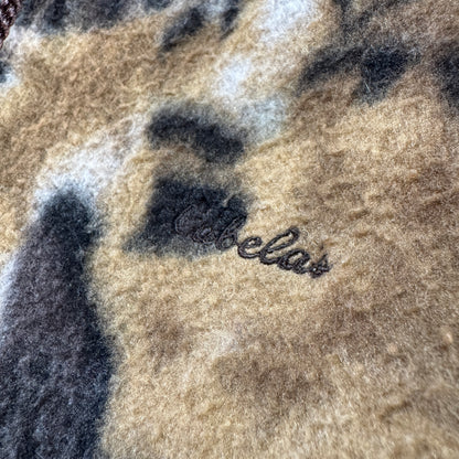 90s cabela's カベラス 迷彩 フリース ジャケット カモ柄 USA製 ja-2603-010