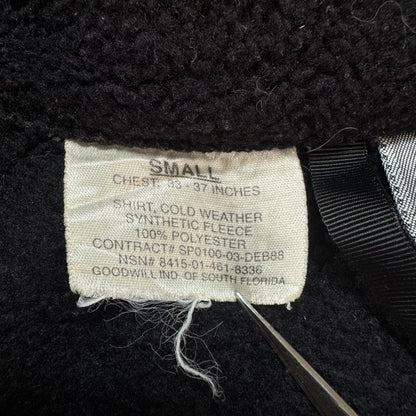 ECWCS GEN2 LEVEL3 ポーラテック フリース ブラック S 米軍実物 ja-2603-009
