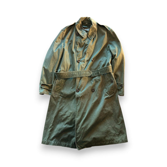 50s M-1950 M50 オーバーコート 米軍実物 トレンチコート Mサイズ ja-2603-006
