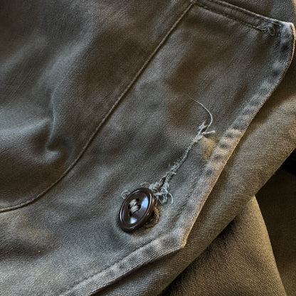 50s M-1950 M50 オーバーコート 米軍実物 トレンチコート Mサイズ ja-2603-006