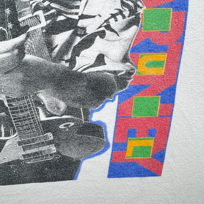 80s 90s ポールマッカートニー Tシャツ Paul McCartney バンドT 1989 1990 白 TDK シングルステッチ BROCKUM ba-t-2505-007