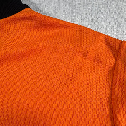 70s adidas トラックジャケット オレンジ デサント 西ドイツ製  4号 ad-t-2505-021